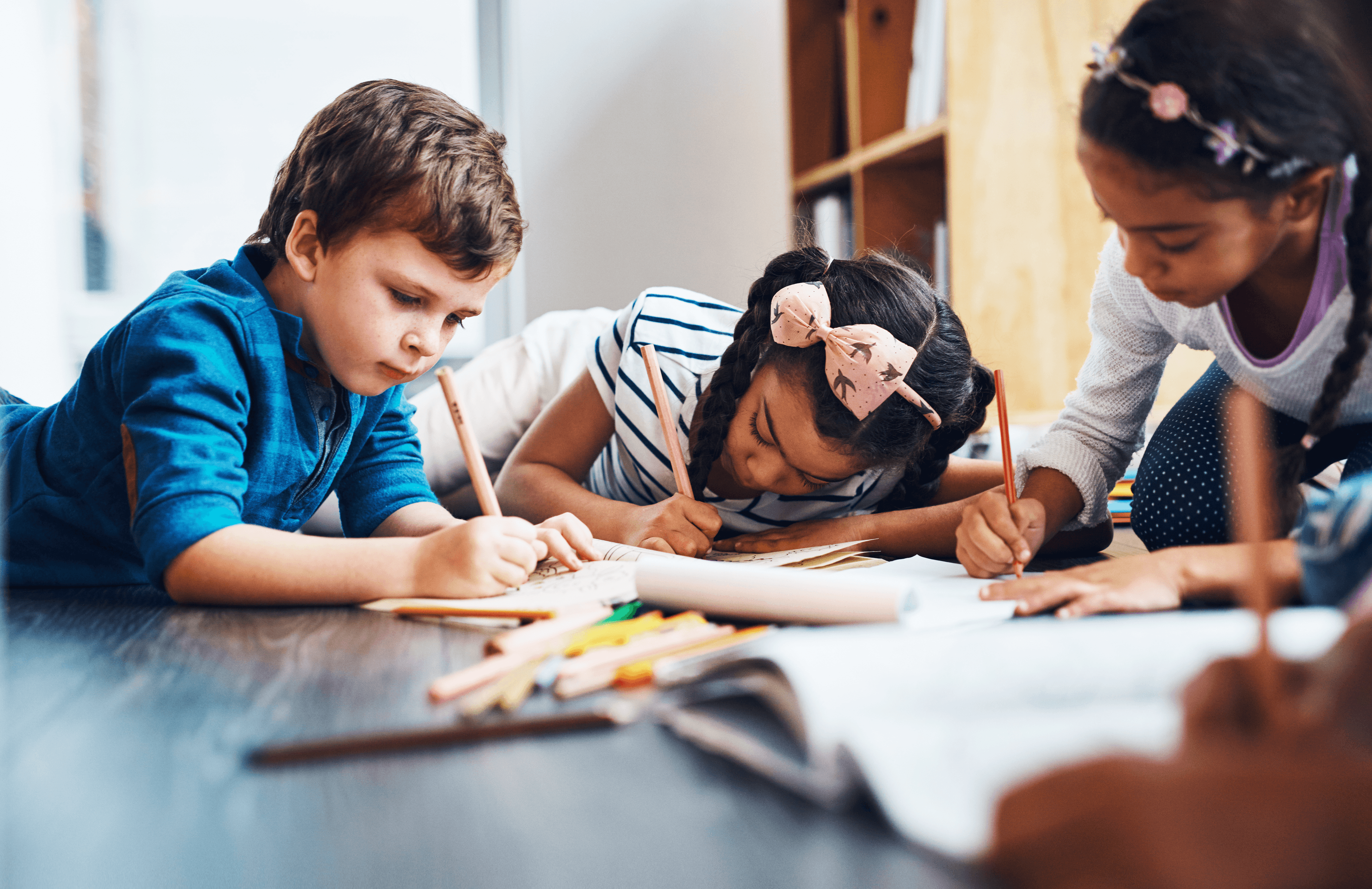 Children colouring